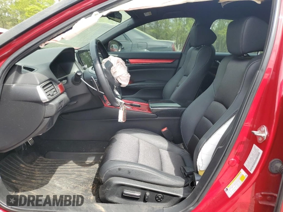 2019 Honda Accord Sport with VIN 1HGCV1F38KA063187, listed as a Copart auction lot 51850505 with 110,558 mi miles and Salvage Title. Bid and sale history available at DreamBid. Image 7.