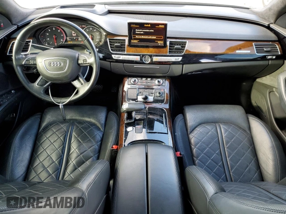 2016 Audi A8 Sport with VIN WAU43AFD3GN010024, listed as a Copart auction lot 47656285 with 88,264 mi miles and Salvage title. Bid and sale history available at DreamBid. Image 8.