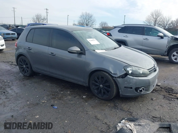 2012 Volkswagen Golf TDI with VIN WVWDM7AJ1CW205186, listed as a IAAI auction lot 41468253 with 150,991 mi miles and . Bid and sale history available at DreamBid. Image 1.
