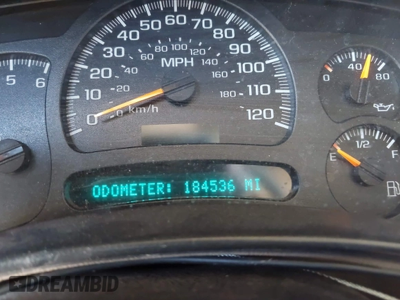 2004 Chevrolet Tahoe Z71 with VIN 1GNEK13T14R182134, listed as a IAAI auction lot 41974829 with 184,536 mi miles. Bid and sale history available at carsss.com. Image 7.