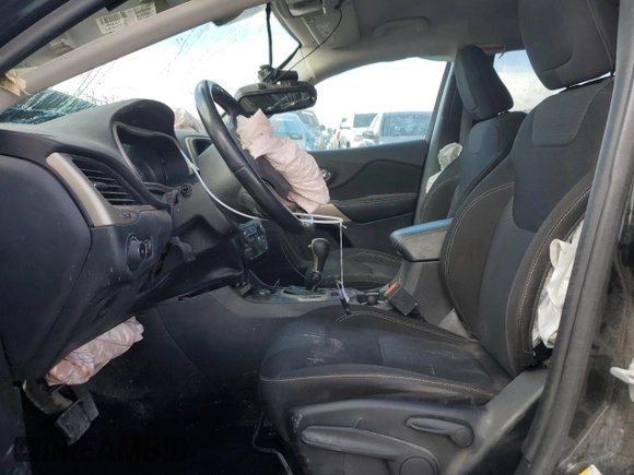 2017 Jeep Cherokee Latitude with VIN 1C4PJMCS6HD224152, listed as a Copart auction lot 48911315 with Not provided miles and Salvage title. Bid and sale history available at DreamBid. Image 7.