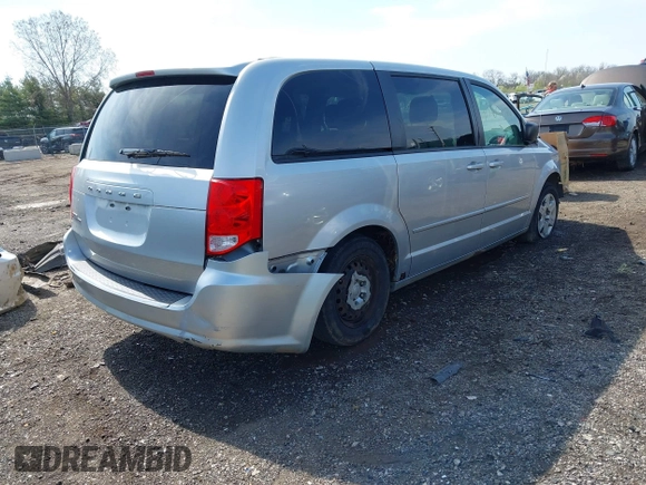2012 Dodge Grand Caravan SE with VIN 2C4RDGBG6CR241232, listed as a IAAI auction lot 41969084 with 83,847 mi miles and . Bid and sale history available at DreamBid. Image 4.