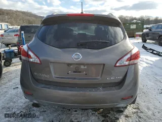 2011 Nissan Murano S with VIN JN8AZ1MW4BW155038, listed as a Copart auction lot 88647555 with 0 mi miles and Salvage Title. Bid and sale history available at carsss.com. Image 6.