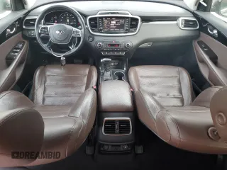 2019 Kia Sorento SX V6 with VIN 5XYPKDA59KG505820, listed as a Copart auction lot 42250135 with 59,097 mi miles and Salvage Title. Bid and sale history available at carsss.com. Image 8.