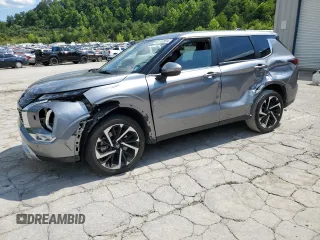 2023 Mitsubishi Outlander SE z VIN JA4J4UA8XPZ022107, wystawiony jako Copart lot #60740804 z przebiegiem 46 295 mil mil oraz Szkoda całkowita • Salvage title. Historia ofert i sprzedaży dostępna na DreamBid. Obrazek 1.