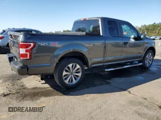 2018 Ford F-150 XL with VIN 1FTEX1CPXJFB21939, listed as a Copart auction lot 49422395 with 58,111 mi miles and Salvage Title. Bid and sale history available at carsss.com. Image 3.
