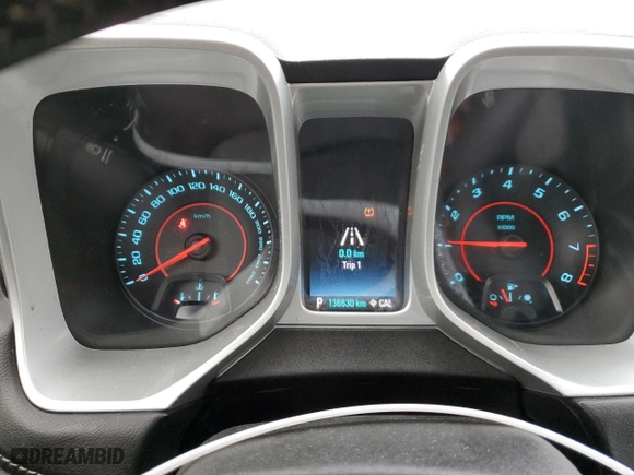 2014 Chevrolet Camaro LT with VIN 2G1FC1E37E9284517, listed as a Copart auction lot 47031515 with 136,630 mi miles and Salvage Title. Bid and sale history available at carsss.com. Image 9.