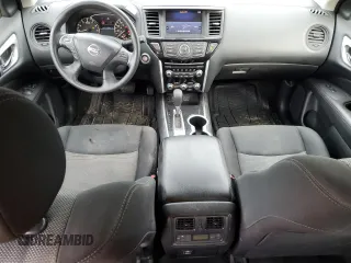 2018 Nissan Pathfinder SL with VIN 5N1DR2MN3JC636447, listed as a Copart auction lot 80067074 with 124,556 mi miles and Non Repairable. Bid and sale history available at carsss.com. Image 8.