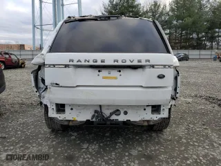 2019 Land Rover Range Rover with VIN SALGR2RV9KA555632, listed as a Copart auction lot 78297433 with 26,880 mi miles and Salvage Title. Bid and sale history available at carsss.com. Image 6.