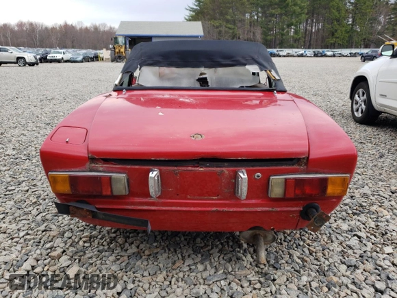1977 FIAT 124 Spider z VIN 124CS10119615, wystawiony jako Copart lot #54527635 z przebiegiem 92 780 mil mil oraz Czysty tytuł • Clean title. Historia ofert i sprzedaży dostępna na DreamBid. Obrazek 6.