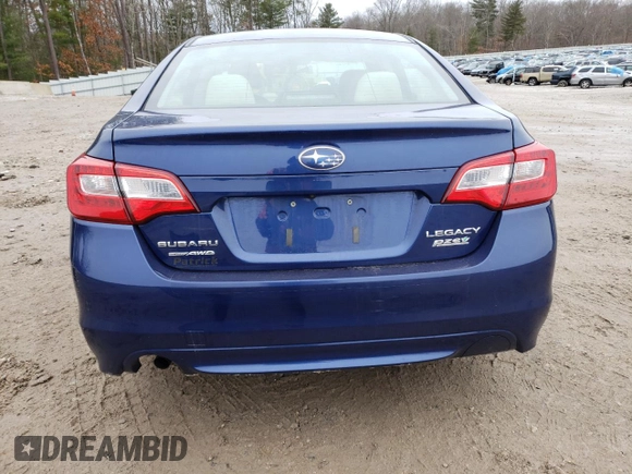 2017 Subaru Legacy with VIN 4S3BNAB64H3048709, listed as a Copart auction lot 37892023 with 87,262 mi miles. Bid and sale history available at carsss.com. Image 6.