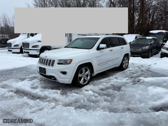 2014 Jeep Grand Cherokee Overland with VIN 1C4RJFCM1EC298621, listed as a Copart auction lot 54796775 with 142,491 mi miles and Clean Title. Bid and sale history available at carsss.com. Image 2.