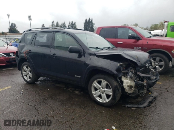2007 Toyota RAV4 Sport with VIN JTMBK32V476017002, listed as a Copart auction lot 52203325 with Not provided miles and Salvage title. Bid and sale history available at DreamBid. Image 4.