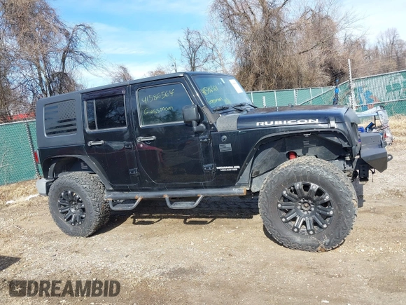 2008 Jeep Wrangler Unlimited Rubicon with VIN 1J8GA691X8L641959, listed as a IAAI auction lot 41586564 with 174,886 mi miles and . Bid and sale history available at DreamBid. Image 13.