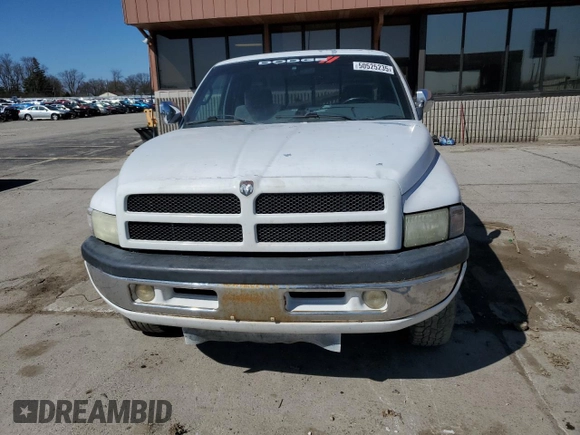 1997 Dodge 1500 with VIN 1B7HF13ZXVJ581204, listed as a Copart auction lot 50525235 with 192,011 mi miles and Salvage Title. Bid and sale history available at DreamBid. Image 5.