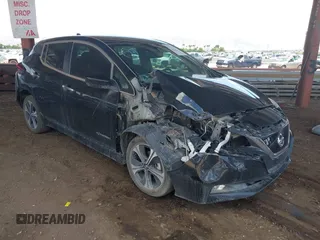 2019 Nissan LEAF SV with VIN 1N4AZ1CP6KC316552, listed as a IAAI auction lot 42661226 with 37,188 mi miles and . Bid and sale history available at DreamBid. Image 1.