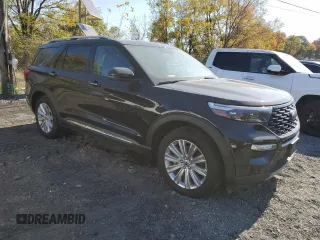 2021 Ford Explorer Limited with VIN 1FM5K8FW7MNA11379, listed as a Copart auction lot 76866794 with 48,455 mi miles and Salvage Title. Bid and sale history available at carsss.com. Image 4.