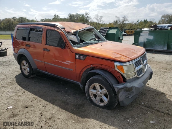 2007 Dodge Nitro SXT with VIN 1D8GT28K87W546111, listed as a Copart auction lot 48006475 with 0 mi miles and Non Repairable. Bid and sale history available at carsss.com. Image 4.