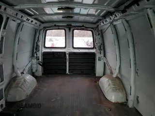 2018 Chevrolet Express Cargo Van with VIN 1GCWGAFP7J1188883, listed as a Copart auction lot 88089515 with 75,036 mi miles and Salvage Title. Bid and sale history available at carsss.com. Image 10.