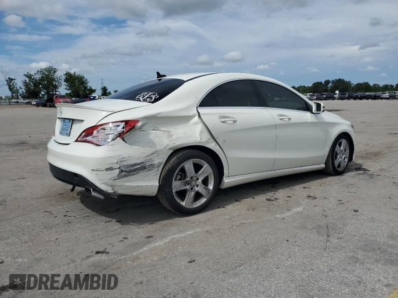 2016 Mercedes-Benz CLA 250 with VIN WDDSJ4EB6GN330378, listed as a Copart auction lot 61989553 with 29,672 mi miles and . Bid and sale history available at DreamBid. Image 3.