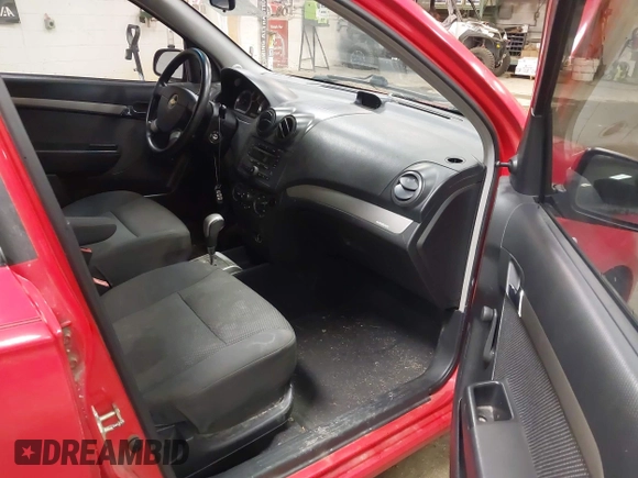 2008 Chevrolet Aveo LS with VIN KL1TD56618B041867, listed as a IAAI auction lot 42208722 with 133,667 mi miles and . Bid and sale history available at DreamBid. Image 5.