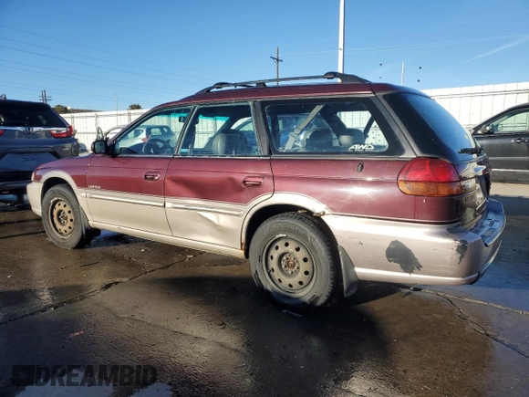 1999 Subaru Legacy Outback with VIN 4S3BG6851X7637598, listed as a Copart auction lot 83469134 with 207,692 mi miles and Salvage title. Bid and sale history available at DreamBid. Image 2.