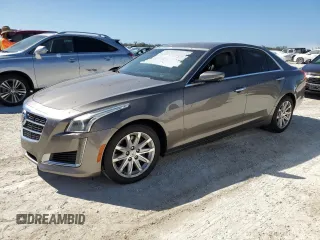 2014 Cadillac CTS Luxury AWD with VIN 1G6AX5S36E0170622, listed as a Copart auction lot 43345385 with Not Provided miles and Salvage Title. Bid and sale history available at DreamBid. Image 1.