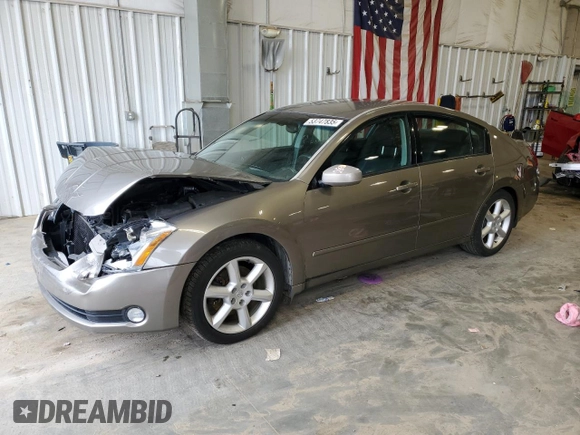 2005 Nissan Maxima SL with VIN 1N4BA41E35C871736, listed as a Copart auction lot 53747835 with 114,523 mi miles and Non repairable. Bid and sale history available at DreamBid. Image 1.