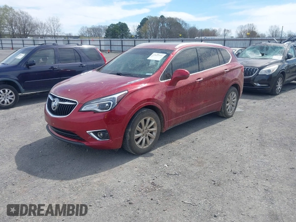 2020 Buick Envision Essence with VIN LRBFXCSA2LD019996, listed as a IAAI auction lot 41822093 with 112,829 mi miles and . Bid and sale history available at carsss.com. Image 17.