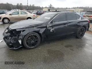 2020 Infiniti Q50 Pure with VIN JN1EV7ARXLM252478, listed as a Copart auction lot 46797865 with Not provided miles and Salvage title. Bid and sale history available at DreamBid. Image 1.