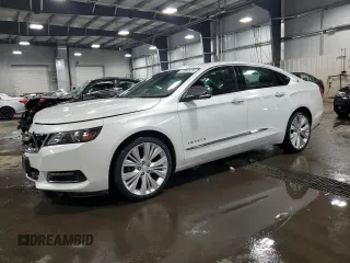 2016 Chevrolet Impala LTZ z VIN 2G1145S37G9142853, wystawiony jako Copart lot #57564675 z przebiegiem 153 596 mil mil oraz Szkoda całkowita • Salvage title. Historia ofert i sprzedaży dostępna na DreamBid. Obrazek 1.