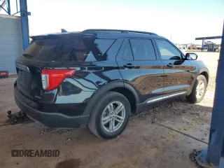 2022 Ford Explorer XLT z VIN 1FMSK8DH3NGA53321, wystawiony jako Copart lot #59983905 z przebiegiem 59 012 mil mil oraz Szkoda całkowita • Salvage title. Historia ofert i sprzedaży dostępna na DreamBid. Obrazek 3.
