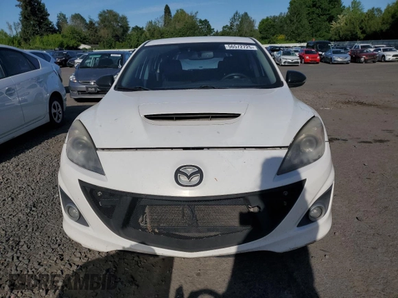 2013 Mazda 3 Mazdaspeed3 Touring with VIN JM1BL1L38D1805160, listed as a Copart auction lot 56572725 with 121,181 mi miles and Salvage title. Bid and sale history available at DreamBid. Image 5.