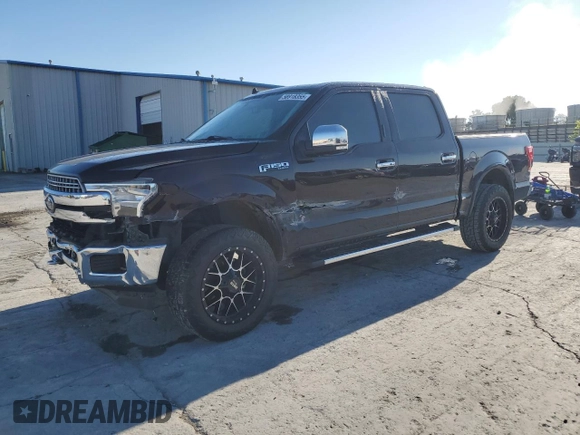 2019 Ford F-150 XL with VIN 1FTEW1E5XKKC33146, listed as a Copart auction lot 58918355 with 113,016 mi miles and Salvage title. Bid and sale history available at DreamBid. Image 1.