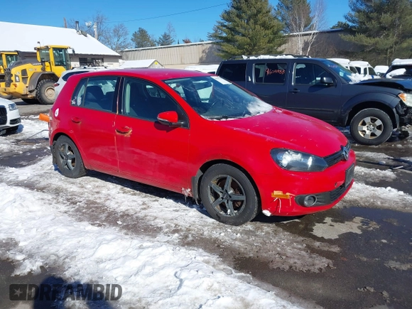 2013 Volkswagen Golf TDI with VIN WVWDM7AJ3DW135479, listed as a IAAI auction lot 41595762 with 153,457 mi miles and . Bid and sale history available at DreamBid. Image 1.