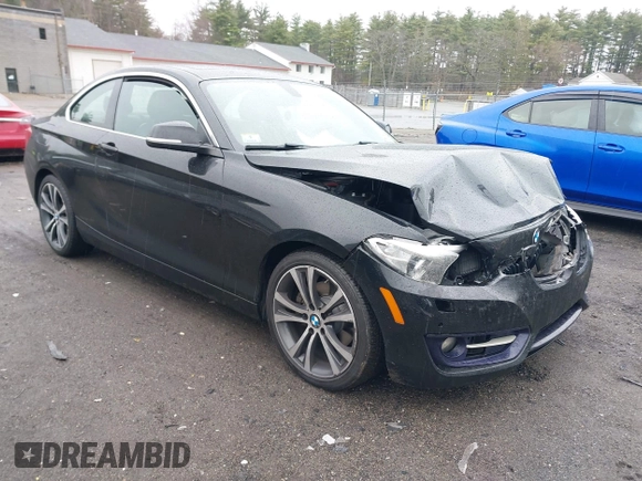 2016 BMW 2 Series 228i xDrive with VIN WBA1G9C59GV726011, listed as a IAAI auction lot 41966646 with 122,487 mi miles and . Bid and sale history available at DreamBid. Image 1.