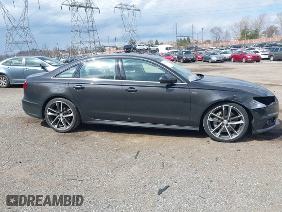 2016 Audi A6 2.0T Premium Plus with VIN WAUGFAFC7GN095669, listed as a IAAI auction lot 41894313 with 84,725 mi miles. Bid and sale history available at carsss.com. Image 14.