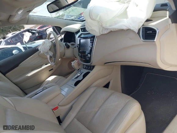 2016 Nissan Murano S with VIN 5N1AZ2MG2GN120050, listed as a IAAI auction lot 41743948 with 159,542 mi miles. Bid and sale history available at carsss.com. Image 5.