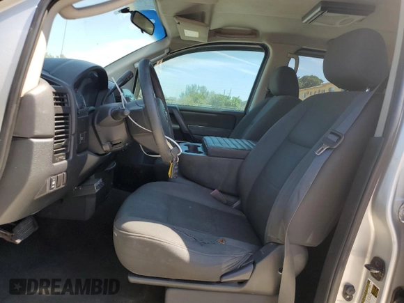 2008 Nissan Titan XE with VIN 1N6AA07D78N325394, listed as a Copart auction lot 47346415 with 247,793 mi miles and Salvage Title. Bid and sale history available at carsss.com. Image 7.