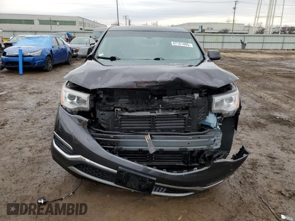 2017 GMC Acadia SLE with VIN 1GKKNKLA0HZ210930, listed as a Copart auction lot 47121465 with 78,382 mi miles and Salvage Title. Bid and sale history available at carsss.com. Image 5.