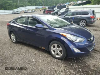 2013 Hyundai Elantra Limited z VIN 5NPDH4AE2DH186631, wystawiony jako Copart lot #60566005 z przebiegiem 116 907 mil mil oraz Czysty tytuł • Clean title. Historia ofert i sprzedaży dostępna na DreamBid. Obrazek 4.