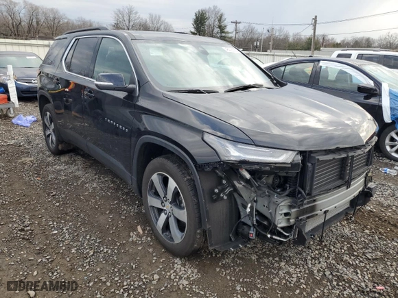 2023 Chevrolet Traverse LT Leather with VIN 1GNEVHKW3PJ311697, listed as a Copart auction lot 46306555 with 20,489 mi miles and Salvage Title. Bid and sale history available at carsss.com. Image 4.