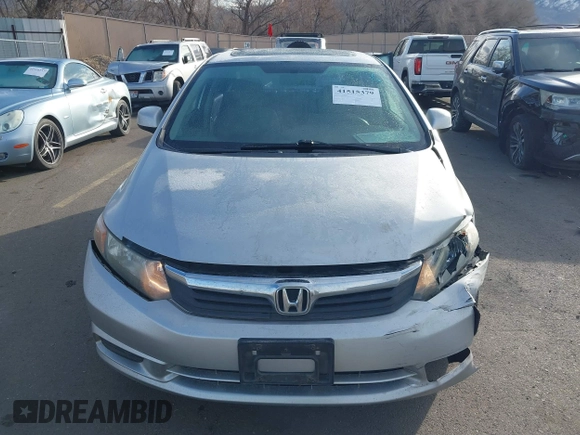 2012 Honda Civic EX with VIN 19XFB2F84CE388245, listed as a IAAI auction lot 41515379 with 228,519 mi miles and . Bid and sale history available at DreamBid. Image 12.