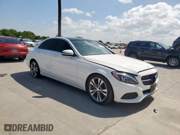 2016 Mercedes-Benz C 300 with VIN 55SWF4JB1GU167929, listed as a Copart auction lot 62171685 with 214,907 mi miles and Clean title. Bid and sale history available at DreamBid. Image 4.