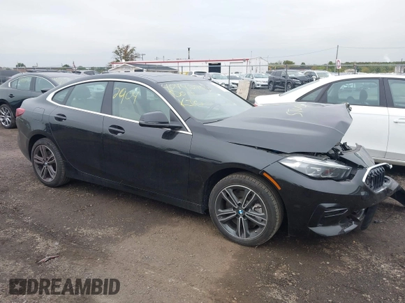 2023 BMW 2 Series 228i xDrive with VIN WBA73AK04P7M57630, listed as a IAAI auction lot 40442904 with 26,686 mi miles and . Bid and sale history available at carsss.com. Image 1.