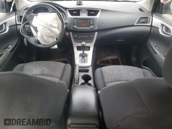 2015 Nissan Sentra SV with VIN 3N1AB7AP1FL672585, listed as a Copart auction lot 49701465 with 116,863 mi miles and Salvage Title. Bid and sale history available at DreamBid. Image 8.