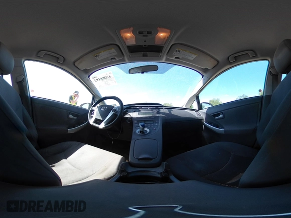 2011 Toyota Prius I with VIN JTDKN3DU2B5346291, listed as a IAAI auction lot 42088192 with 257,288 mi miles. Bid and sale history available at carsss.com. Image 19.