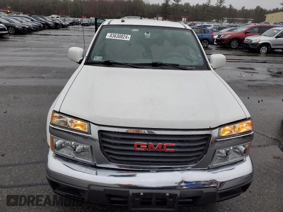 2009 GMC Canyon SLE1 with VIN 1GTCS139798123512, listed as a Copart auction lot 83630824 with 122,794 mi miles and Clean Title. Bid and sale history available at carsss.com. Image 5.