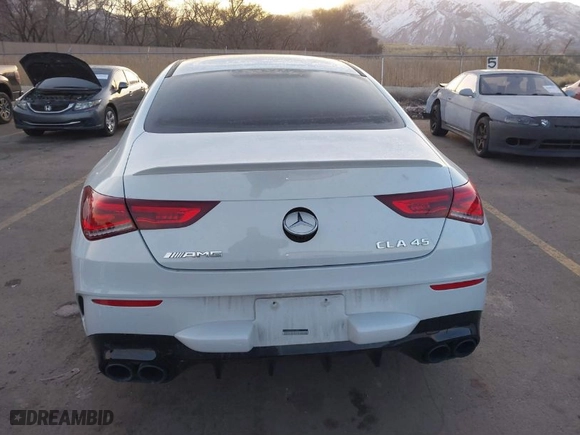 2022 Mercedes-Benz CLA with VIN W1K5J5DB2NN319850, listed as a IAAI auction lot 41691079 with 1 mi miles. Bid and sale history available at carsss.com. Image 17.