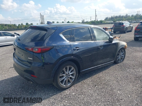 2024 Mazda CX-5 2.5 S Premium Package with VIN JM3KFBDL0R0422863, listed as a IAAI auction lot 40931512 with 1 mi miles. Bid and sale history available at carsss.com. Image 4.